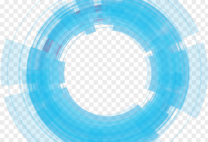 Circle Blue Disk Line Game PNG