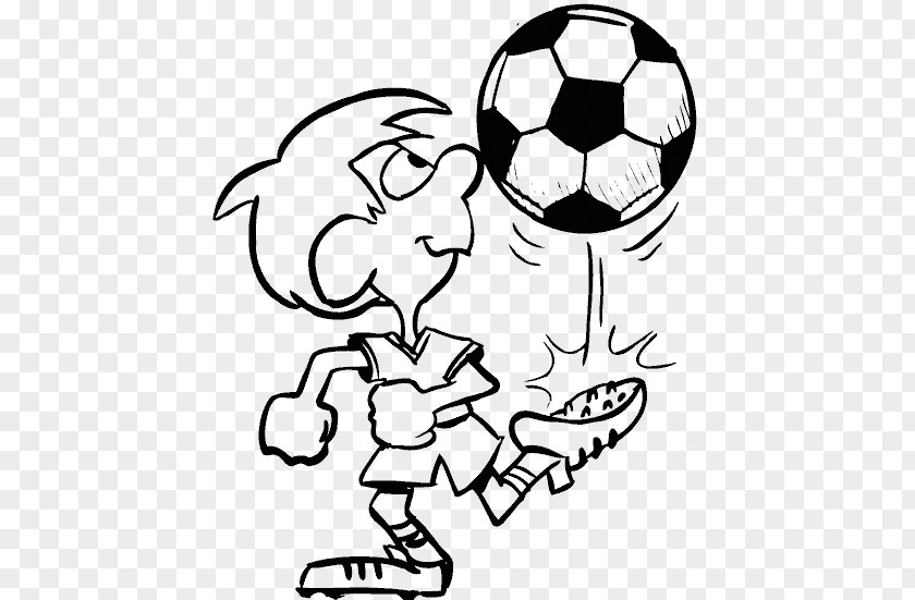 Football Coloring Book Player Drawing PNG