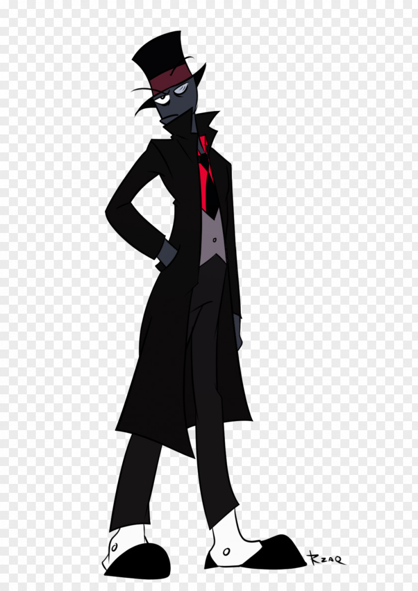 Hat Black Villain Character Drawing Costume PNG