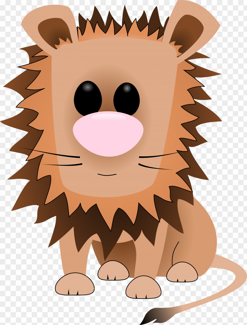 Inkscape Lion Clip Art Illustration Cat Pet PNG