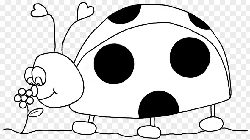 Child Coloring Book Ladybird PNG