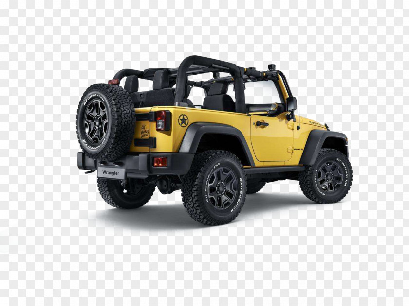 Jeep Yellow Color Wrangler Material 2013 2015 Rubicon Car Sport Utility Vehicle PNG