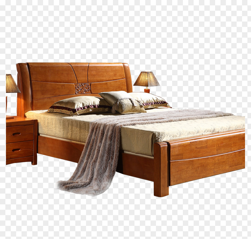 Product Kind Wood Bed Furniture Frame Table PNG