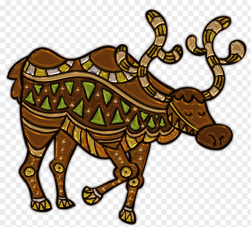 Santa Claus Reindeer Moose PNG