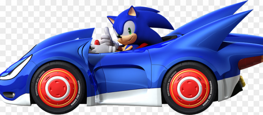 Sonic The Hedgehog 4 Episode 2 & Sega All-Stars Racing Mania Sticker PNG