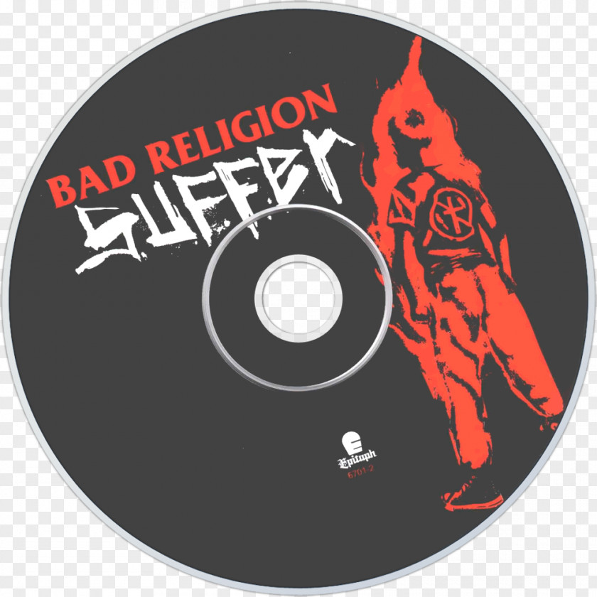 T-shirt Suffer Bad Religion No Control Logo PNG