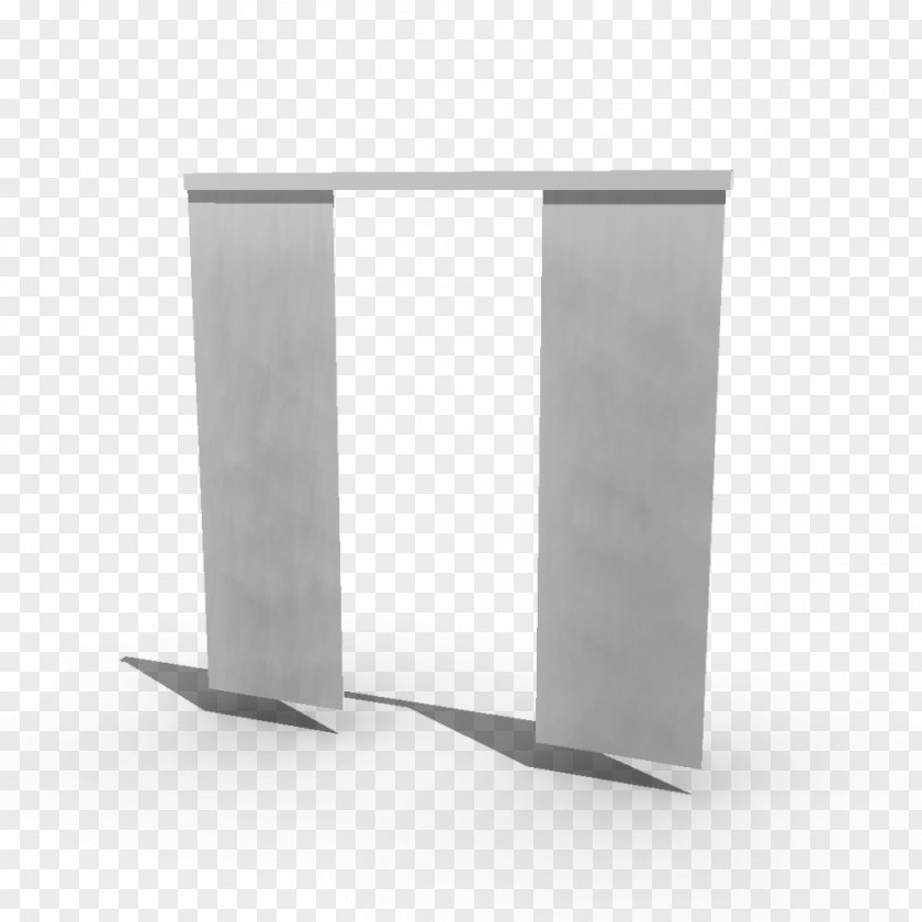 3d Panels Affixed Rectangle PNG