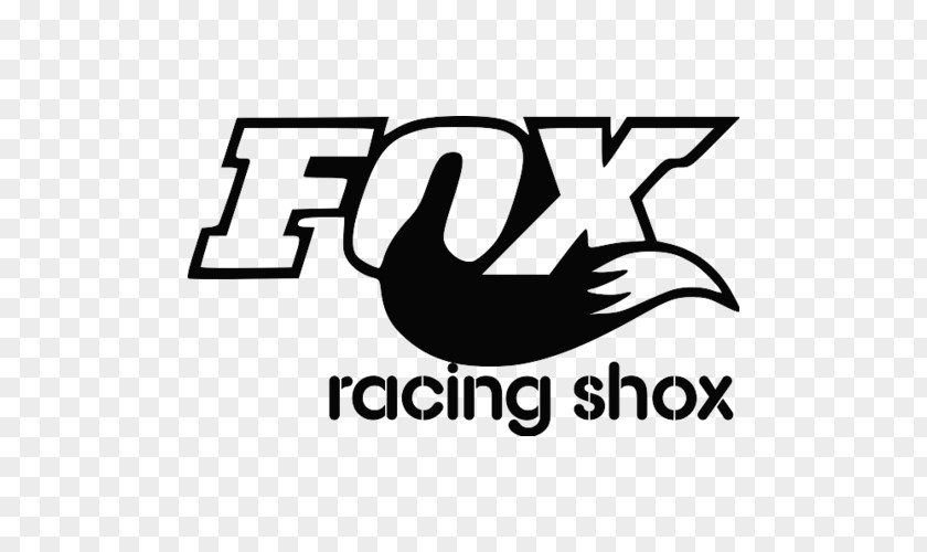 Bicycle Fox Racing Shox Shock Absorber Decal PNG