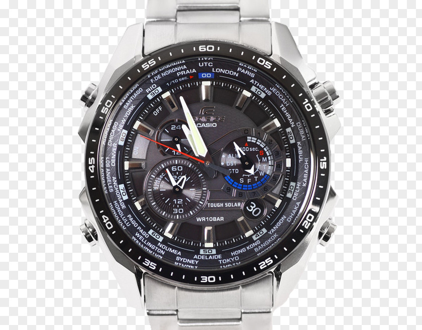 Creative Watches Watch Casio Edifice Strap Chronograph PNG