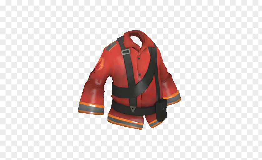 Firefighter Team Fortress 2 Loadout Bunker Gear Jacket PNG