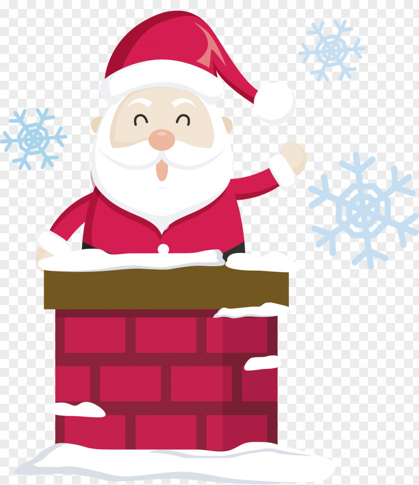 Santa Claus Christmas Elf Village PNG