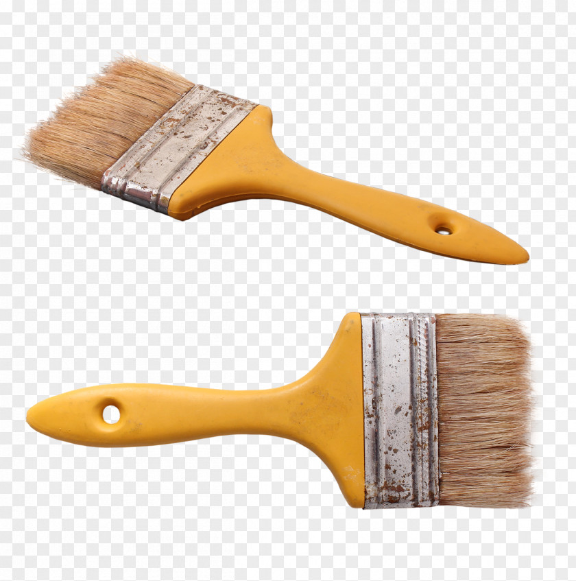 Wood Paint Brush Cartoon PNG
