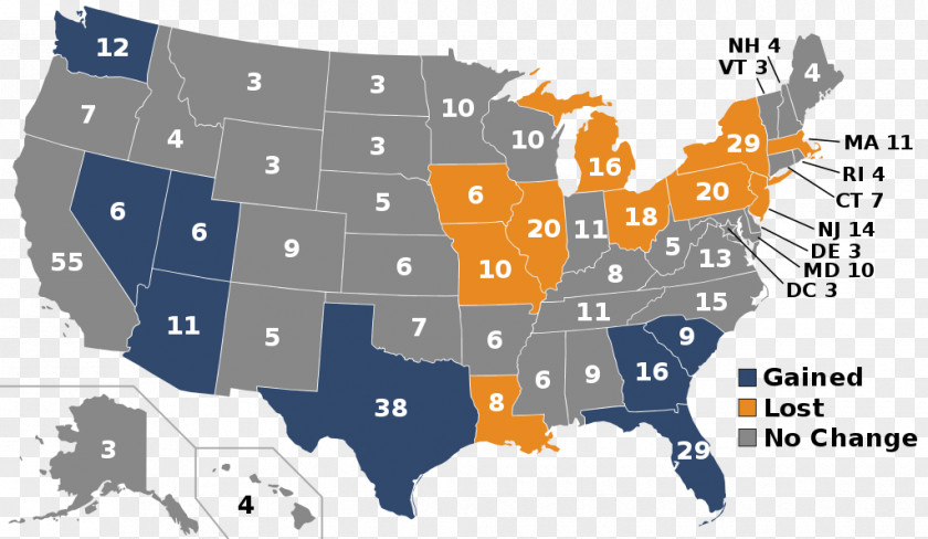 Electrol United States Congressional Apportionment House Of Representatives District PNG