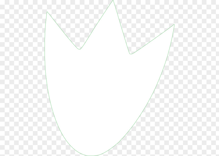 Footprint Outline Triangle Font PNG