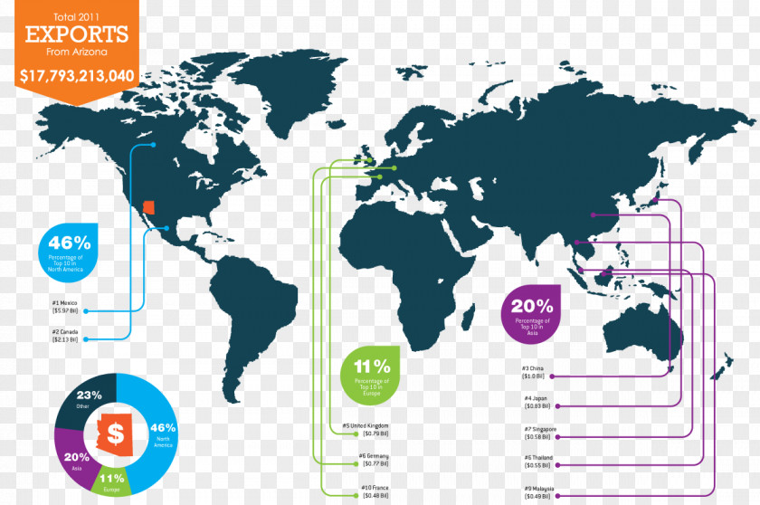 Globe World Map Blank PNG