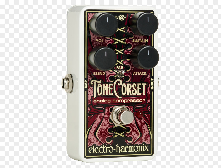 Guitar Volume Knob Electro-Harmonix Effects Processors & Pedals Dynamic Range Compression Electric PNG