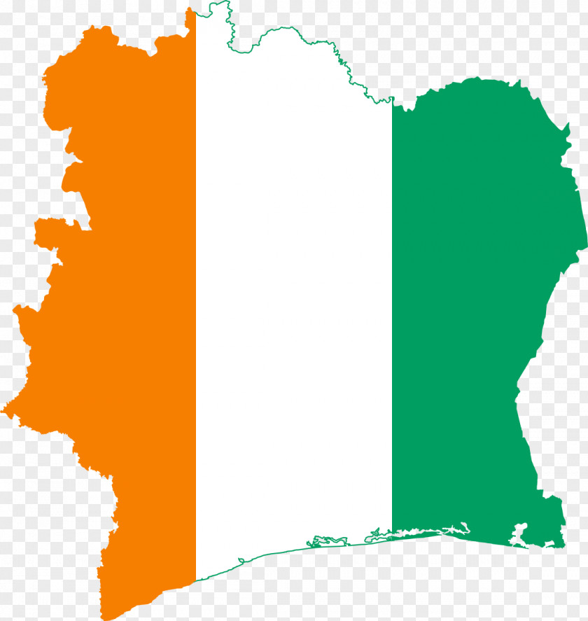 Map Côte D'Ivoire Flag Of Ivory Coast Blank PNG