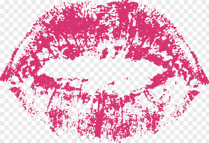 Red Rip Kiss PNG