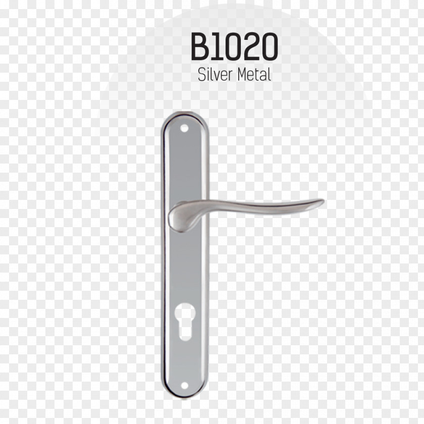 Silver Metal Font Design Material Lock PNG