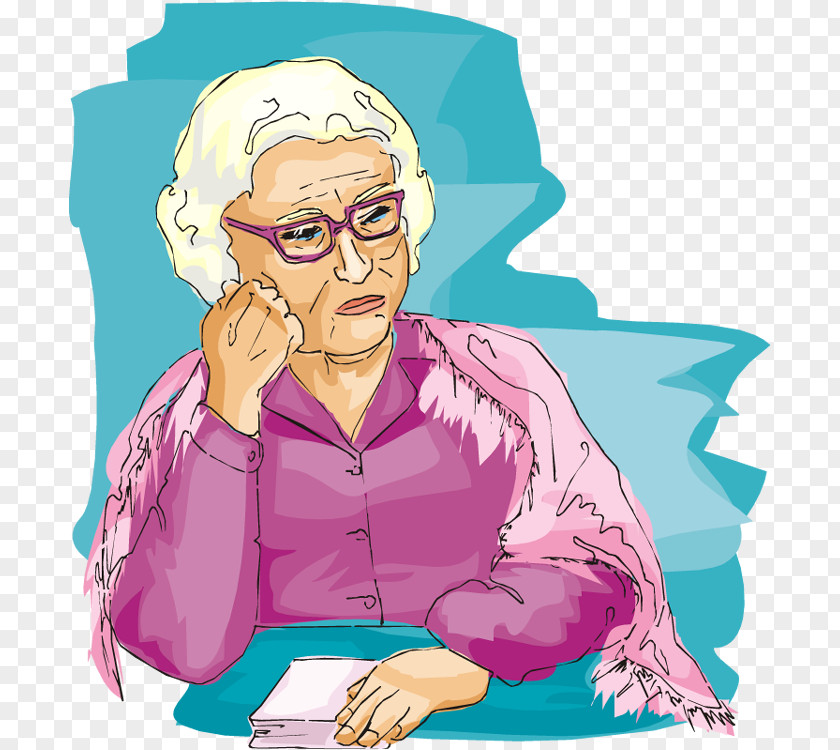 Woman Old Age Clip Art PNG