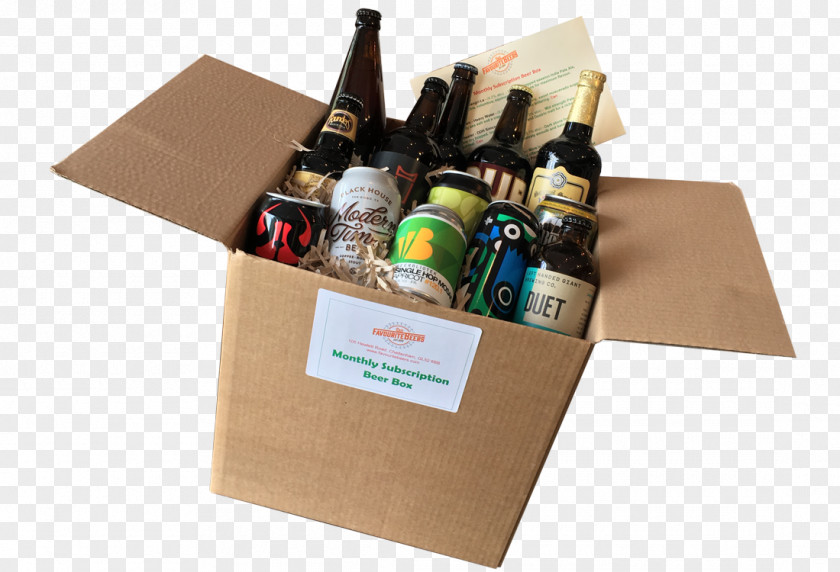 Beer Box Bottle Carton Wine PNG