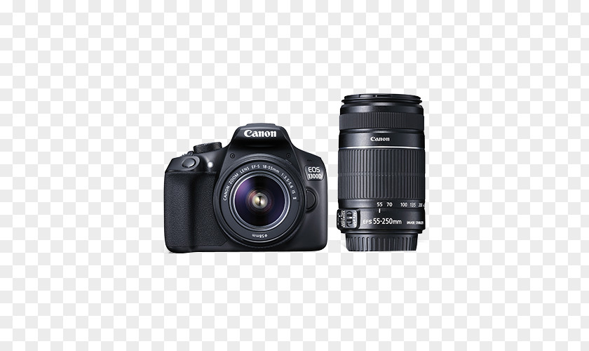 Canon EOS 1300D EF-S Lens Mount Digital SLR 18–55mm Single-lens Reflex Camera PNG