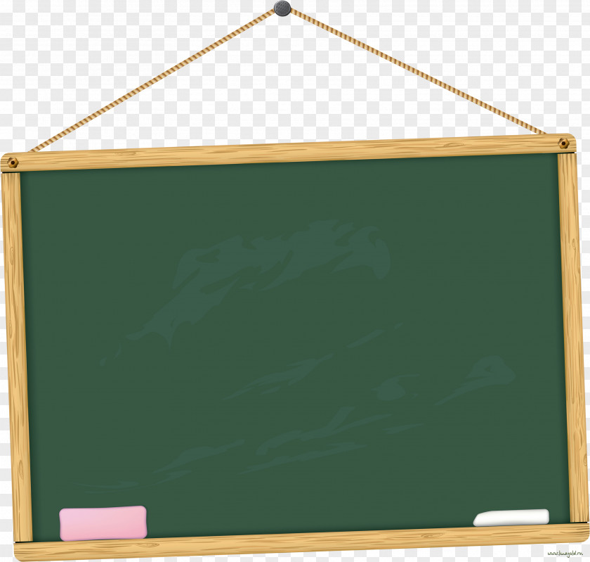 Cartoon Blackboard Student School Classroom PNG