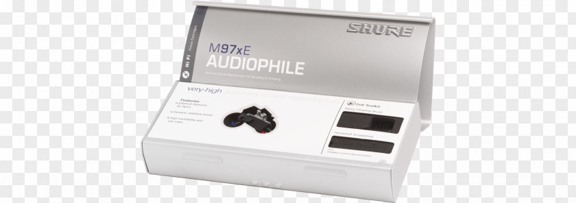 Headshell Electronics Accessory Shure Disc Jockey Magnetic Cartridge Audiophile PNG