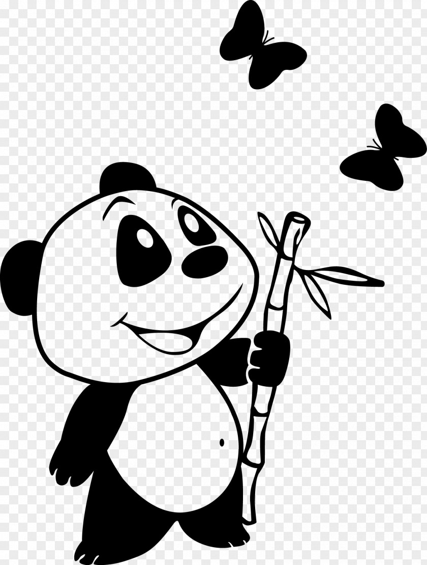 Panda Printing Giant Sticker Bear Decal Adhesive PNG