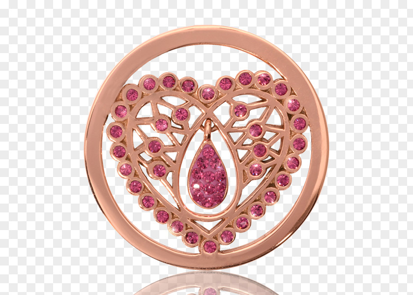 Ruby Charms & Pendants Coin Gold Plating PNG