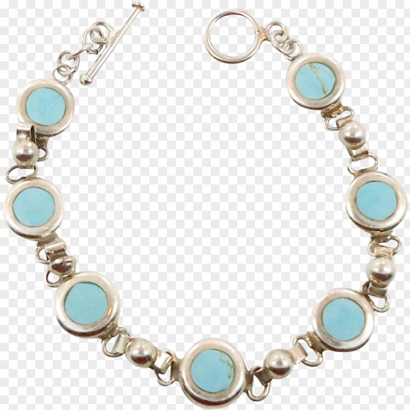 Silver Turquoise Bracelet Sterling Necklace PNG