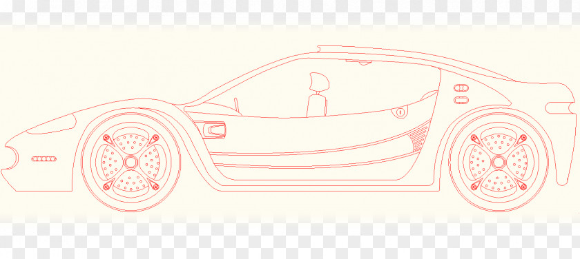 Wedding Car Automotive Design Sketch PNG