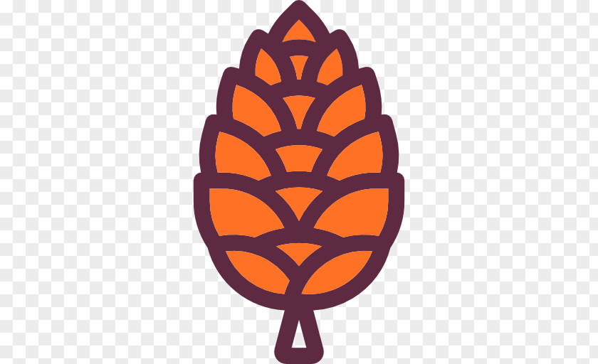 Wheat Conifer Cone Icon PNG