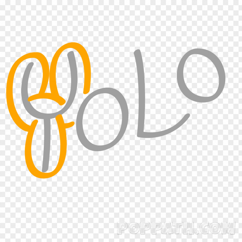 Word Letter YOLO Drawing Graffiti PNG