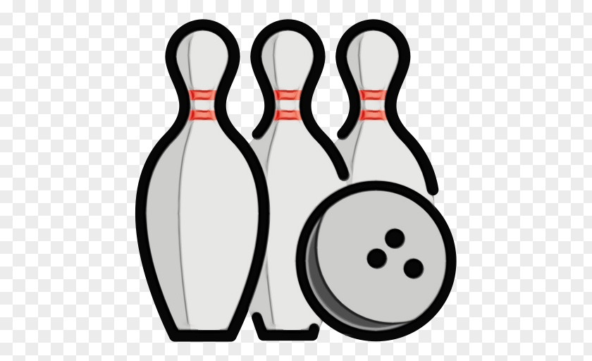 Bowling Pin Meter Line Geometry PNG