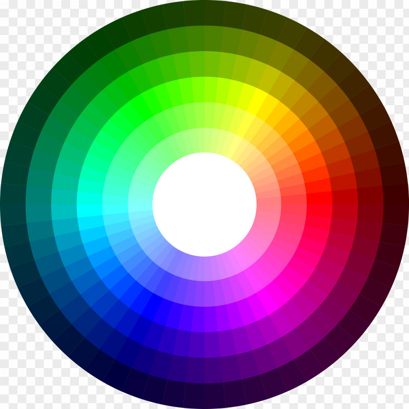 Colours Color Wheel Chromatic Scale Clip Art PNG