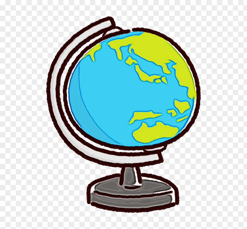 Globe World Earth Interior Design Logo PNG