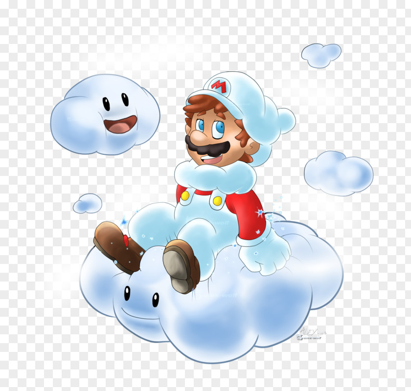 Mario Cloud Bros. Power-up PNG