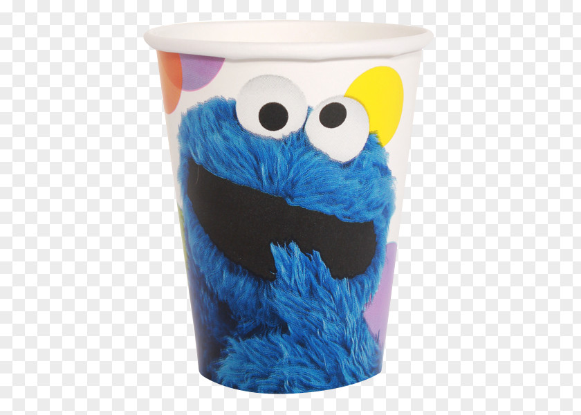Party Cup Cookie Monster Elmo Coffee Big Bird The Muppets PNG