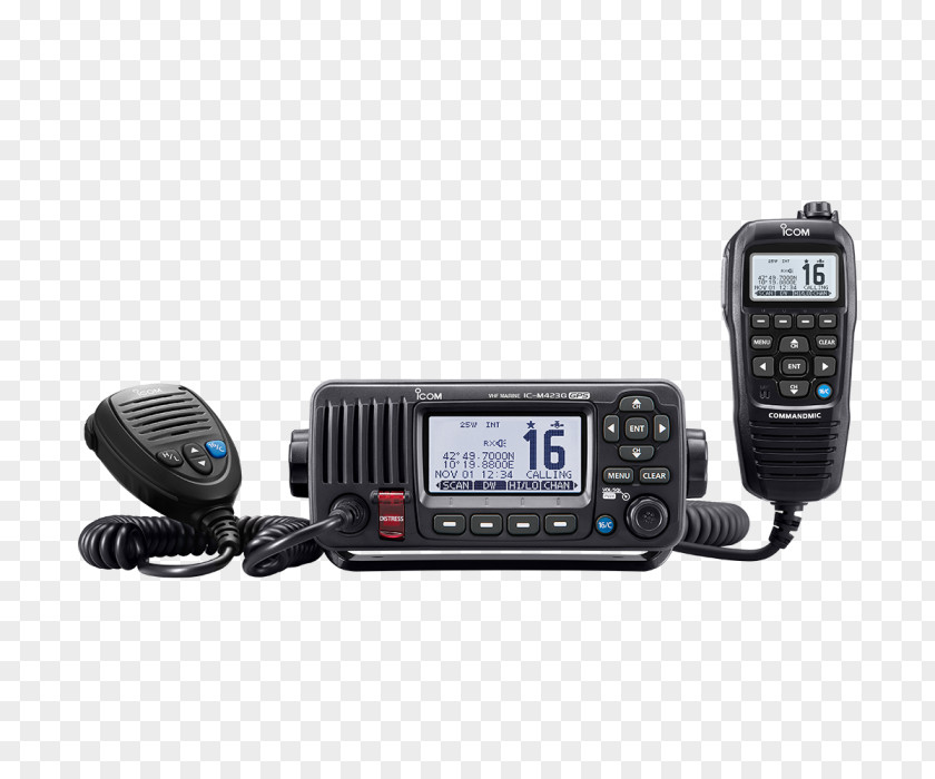 Radio Marine VHF Digital Selective Calling Icom Incorporated Transceiver Very High Frequency PNG