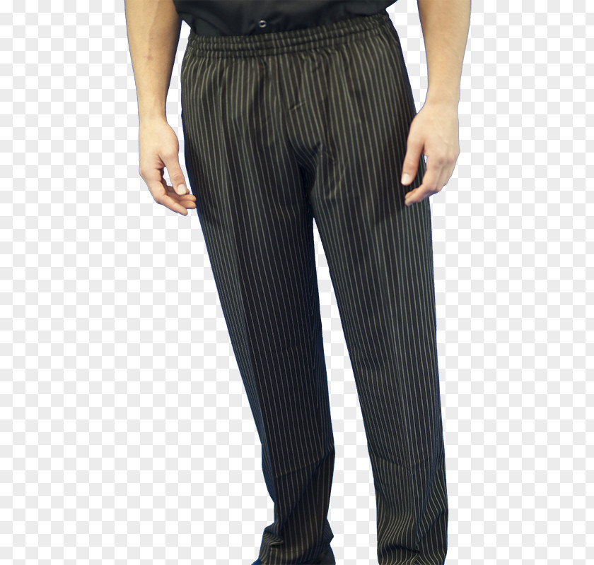 Chef Uniform Waist Jeans Pants PNG