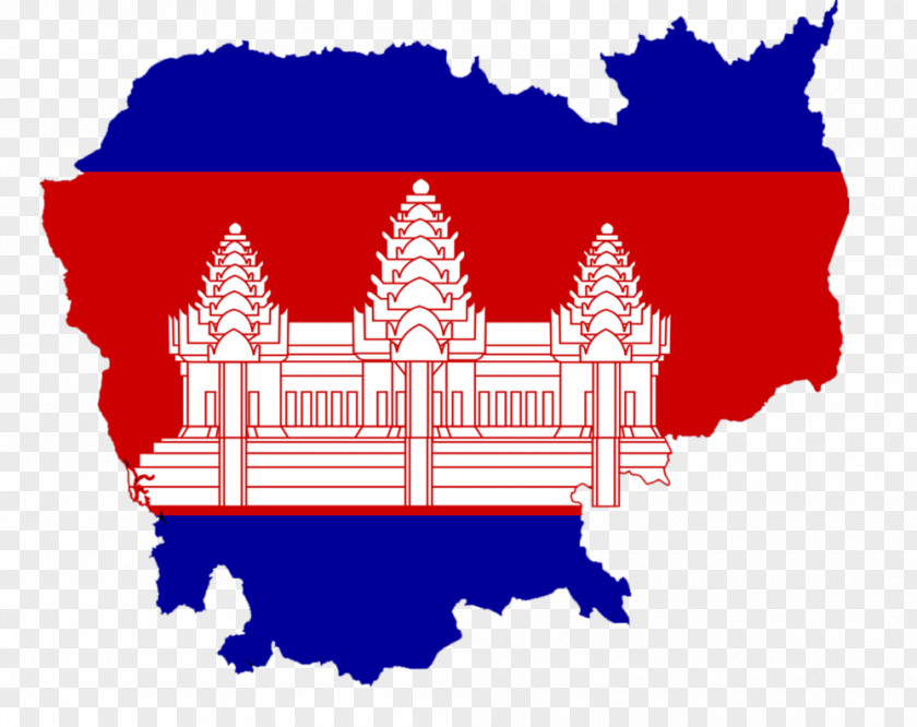 Flag Angkor Wat Of Cambodia Khmer National PNG
