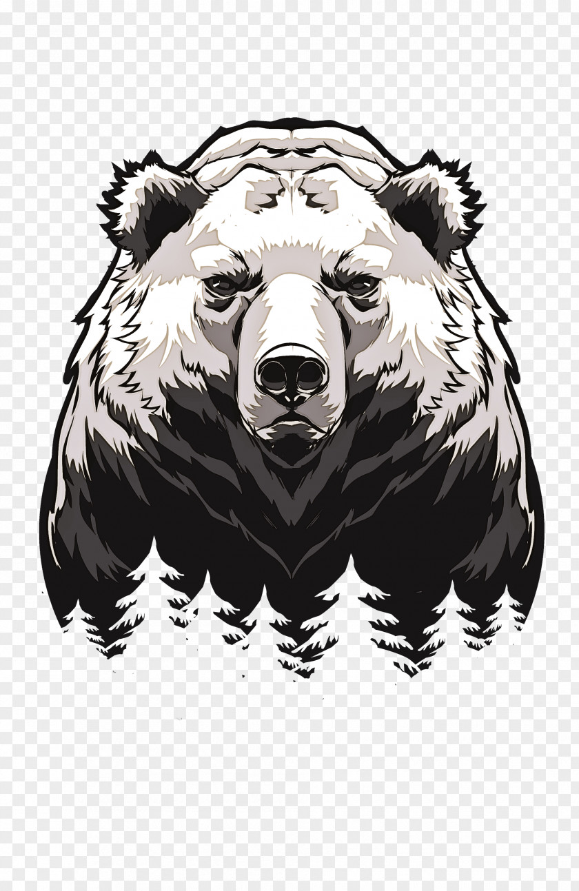 Grizzly Bear Brown Head Sloth PNG