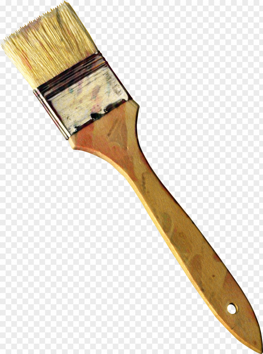Metal Wood Paint Brush Cartoon PNG