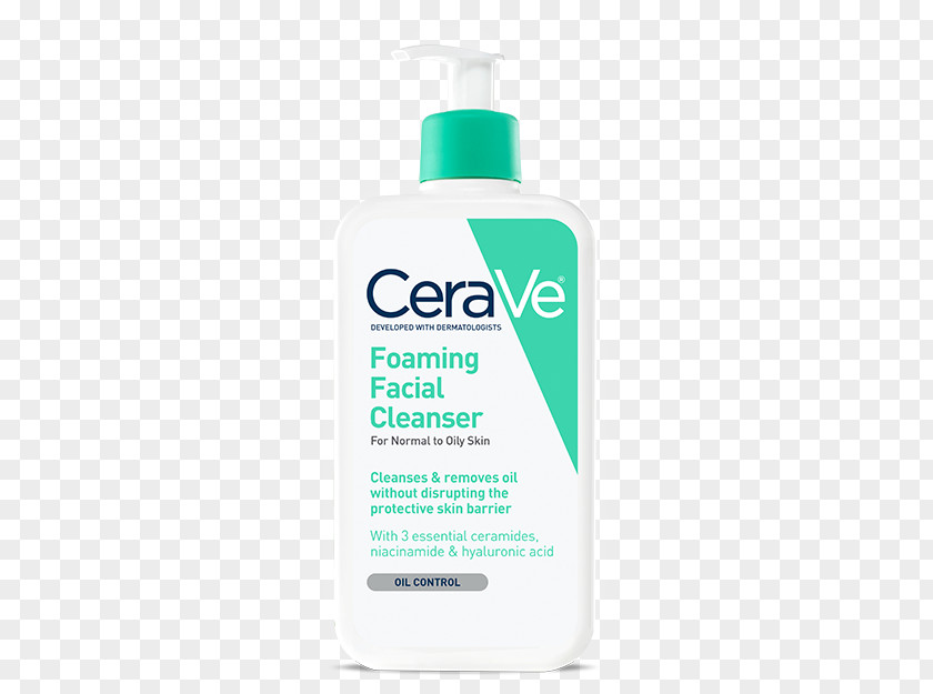Foam Cleanser CeraVe Hydrating Foaming Facial Moisturizing Lotion PM PNG