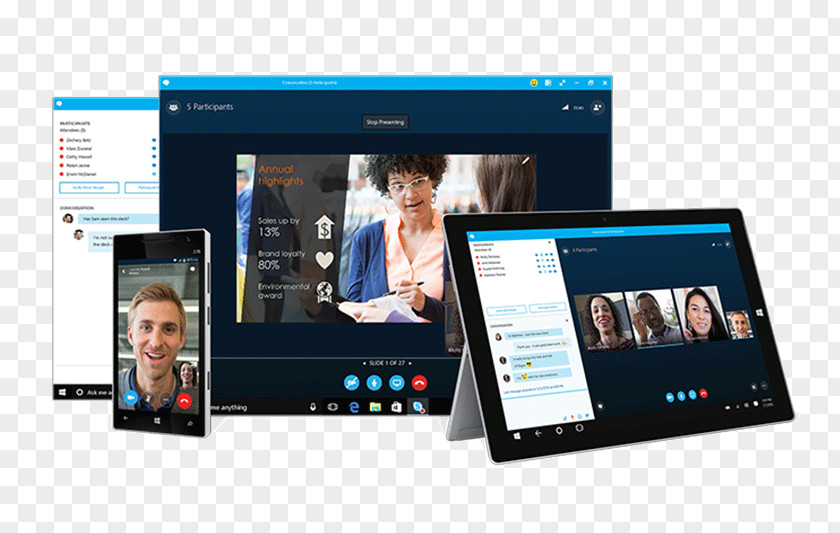 Microsoft Skype For Business Unified Communications Office 365 Cloud Computing PNG