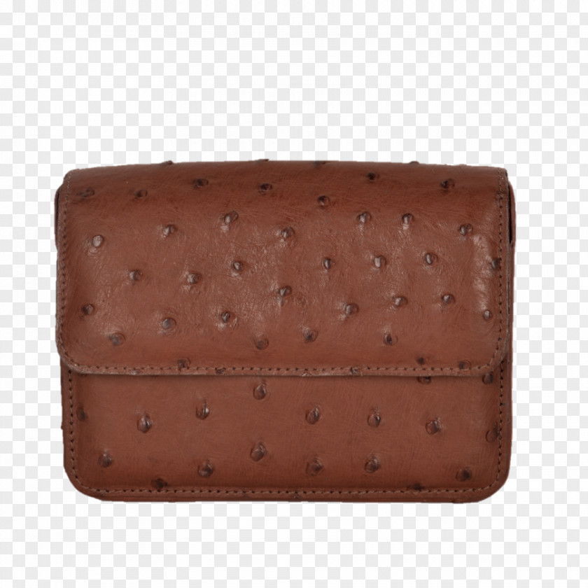 Ostrich Leather Wallet Handbag Coin Purse PNG