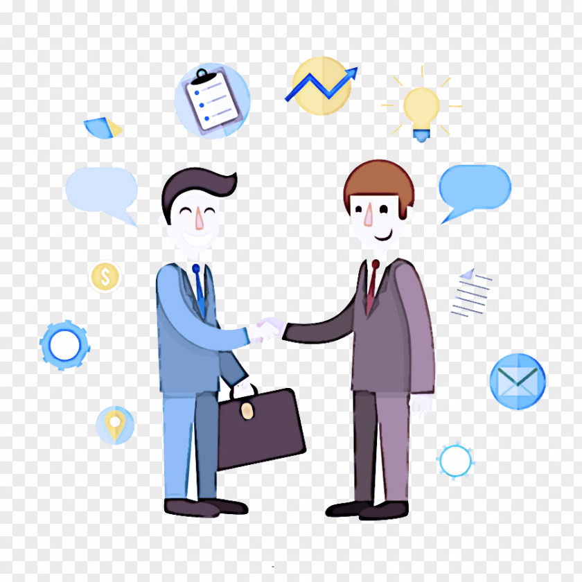 Cartoon Conversation Gesture Job Employment PNG