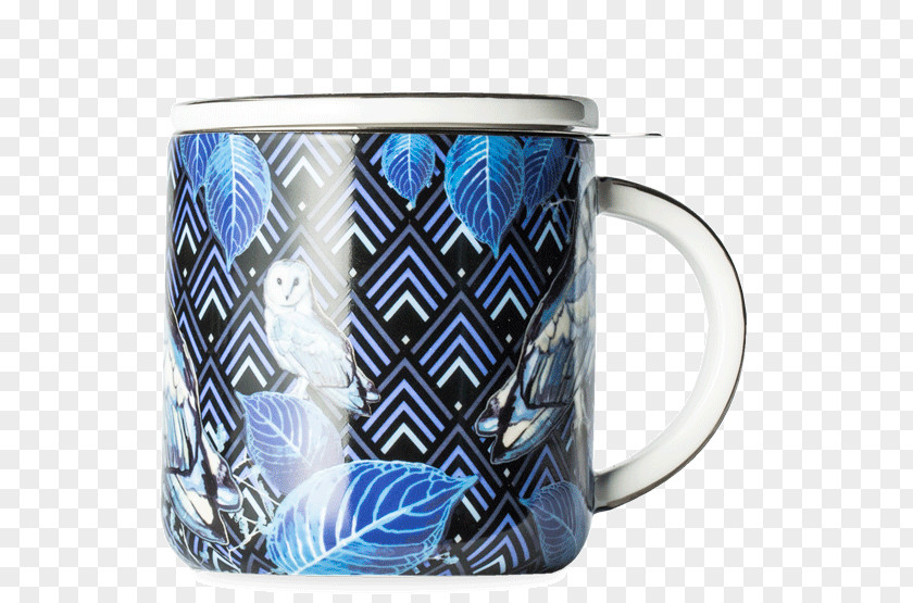 Feathered Arrow Coffee Cup Tea Owl Mug Infuser PNG
