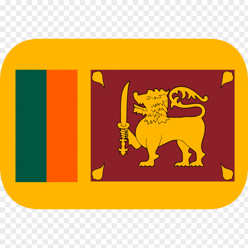 Flag Of Sri Lanka National Symbols PNG